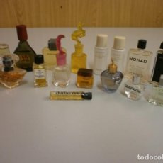 Miniaturas de perfumes antiguos: LOTE DE PERFUMES EN MINIATURA. Lote 207497116