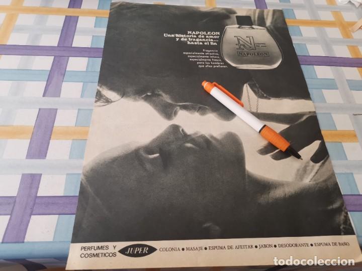 Miniaturen von alten Parf&uuml;men: COLONIA PARA HOMBRE NAPOLE&Oacute;N ANUNCIO PUBLICIDAD REVISTA 1971