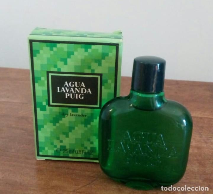 Miniaturas de perfumes antigos: AGUA LAVANDA PUIG 25 ml