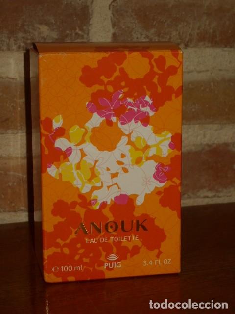 Miniaturas de perfumes antiguos: COLONIA ANOUK 100ML. - Foto 3