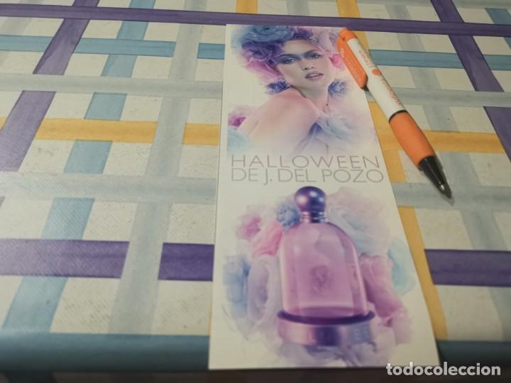 Miniaturen von alten Parf&uuml;men: PERFUME MUJER HALLOWEEN DE JES&Uacute;S DEL POZO ANTIGUO ANUNCIO PUBLICIDAD REVISTA