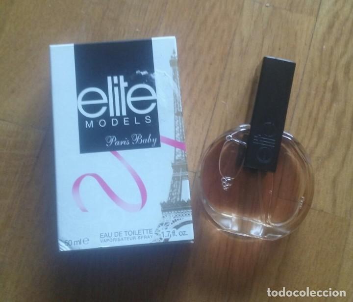 Miniaturas de perfumes antigos: PARIS BABY Elite Models Coty 50 ml Spray