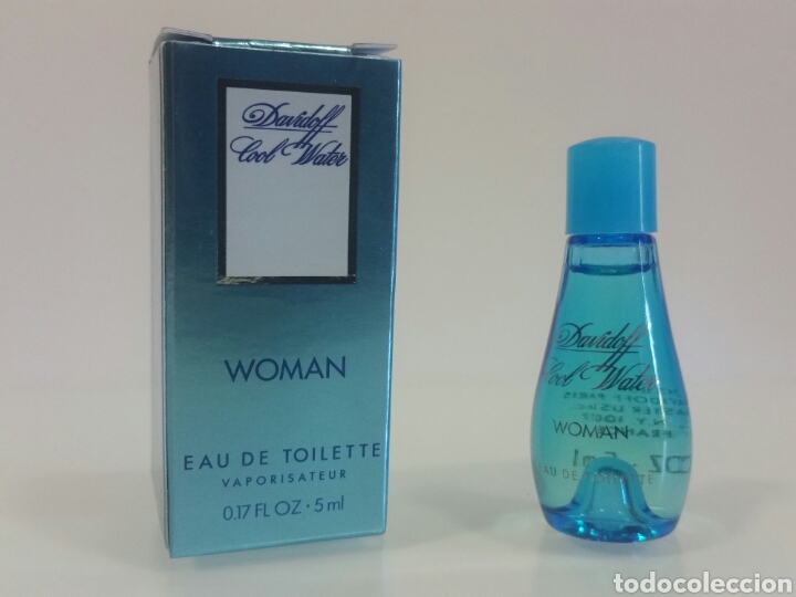 Miniaturas de perfumes antiguos: Miniatura Cool Water de Davidoff - Foto 1