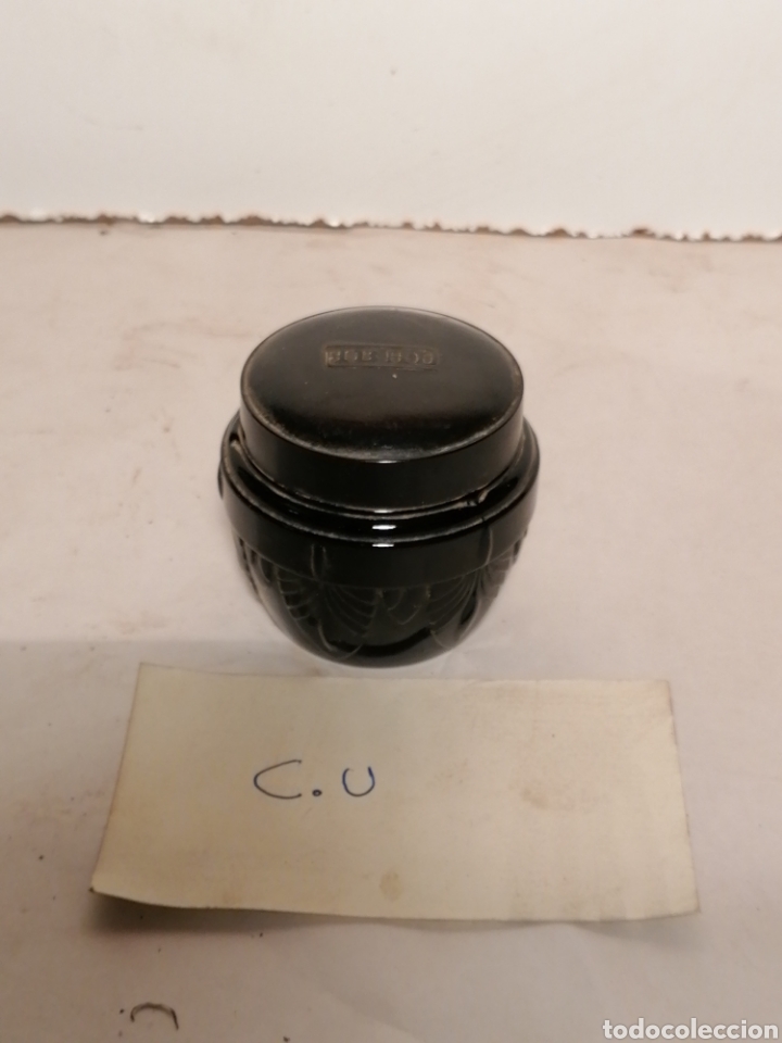 Miniaturas de perfumes antiguos: Tarro de crema - Foto 1
