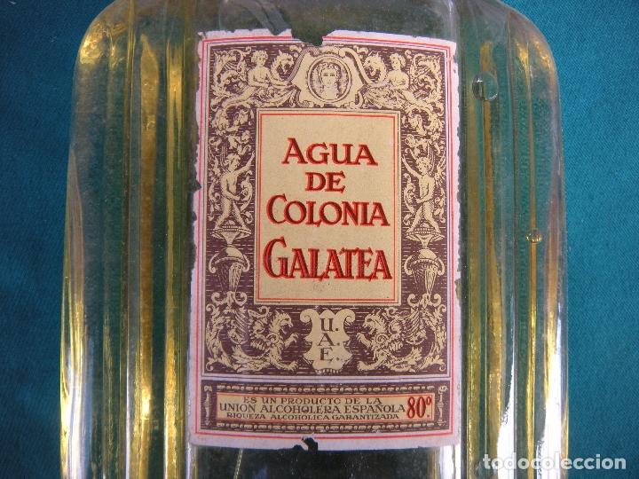 Miniaturas de perfumes antigos: AGUA DE COLONIA GALATEA UNI&Oacute;N ALCOHOLERA ESPA&Ntilde;OLA 80&ordm;