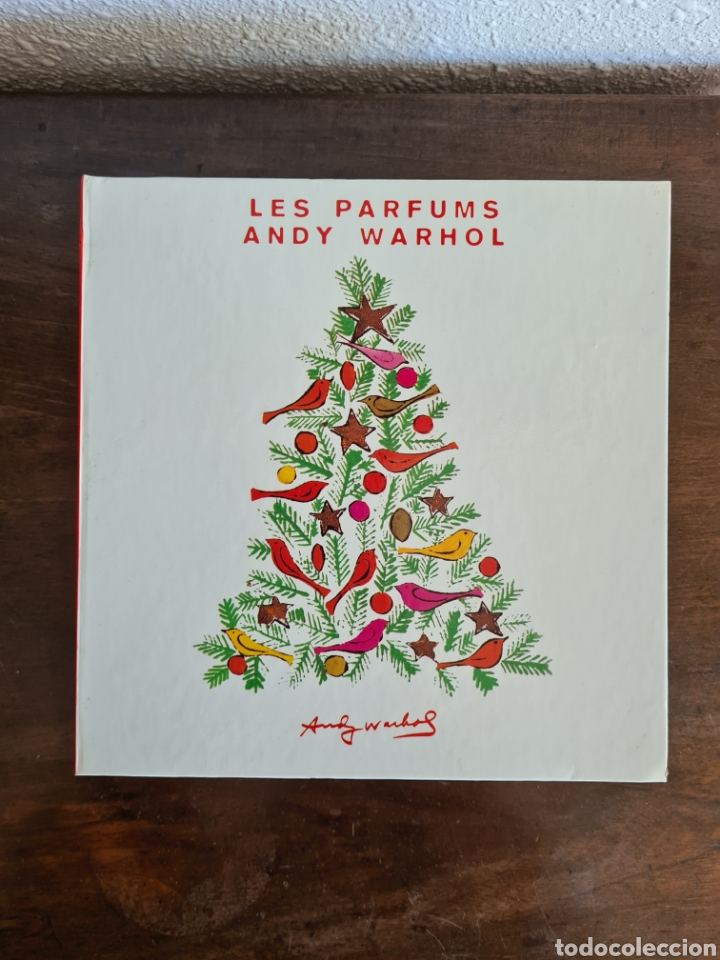 Miniature di profumi antiche: Caja Estuche Les Parfums Andy Warhol - Eau de Toilette + Montre Watch - France Perfumer&iacute;a Reloj Pop