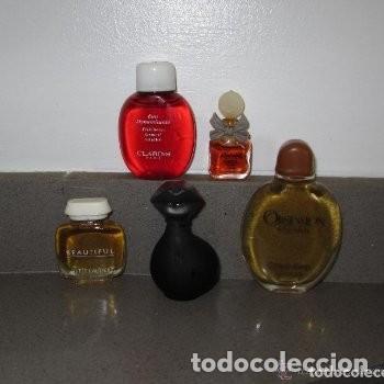 Miniaturas de perfumes antiguos: 5 miniaturas de perfumes - Foto 1