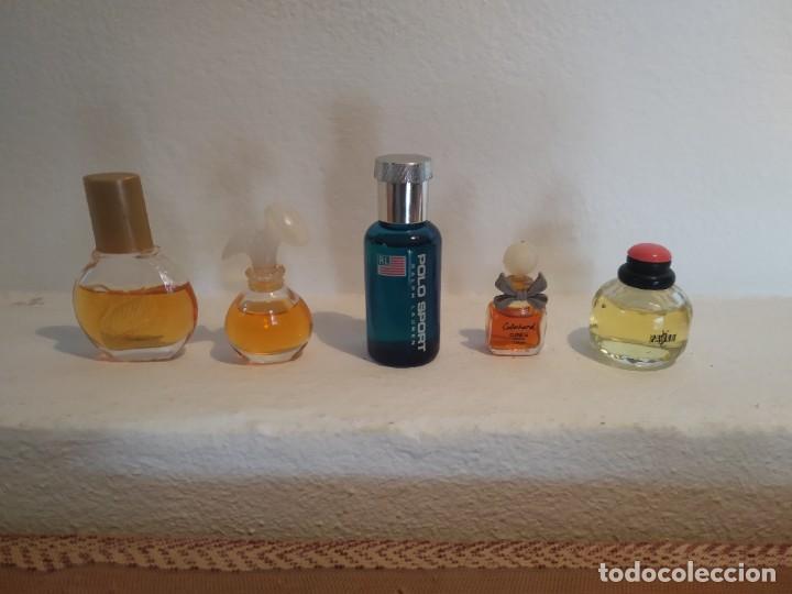 Miniaturas de perfumes antiguos: 5 miniaturas de perfumes - Foto 1