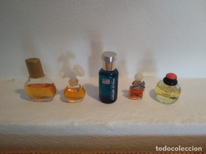 Miniaturas de perfumes antiguos: 5 miniaturas de perfumes - Foto 2