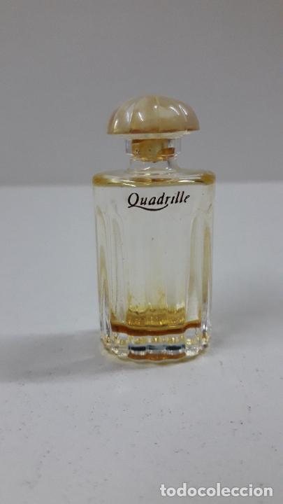 Miniatures of antique perfumes: FRASCO EN MINIATURA DE PERFUME QUADRILLE