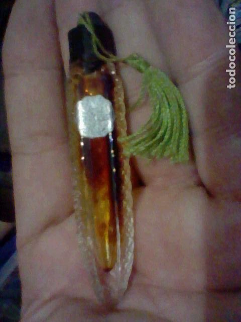 Miniatures of antique perfumes: FRASCO PERFUME MINIATVRA VACIO 8 CMS ALTO VIDRIO ANTIGVO