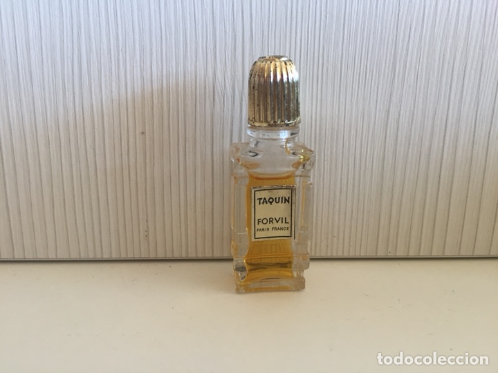 Miniaturas de perfumes antiguos: Perfume Taquin de Forvil. - Foto 1