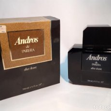 Miniaturas de perfumes antiguos: FRASCO DE AFTHER SAVE ANDRÓS DE PARERA 200 ML// DESCATALOGADA DE ANTIGUA PERFUMERÍA. Lote 223417375