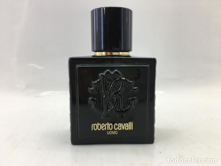 Miniatures of antique perfumes: FRASCO VACIO DE COLONIA O PERFUME DE ROBERTO CAVALLI - WOMO