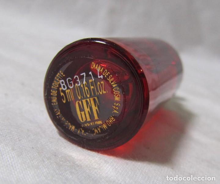 Miniaturas de perfumes antiguos: Frasco de perfume 5 ml GFF Donna Gianfranco - Foto 5