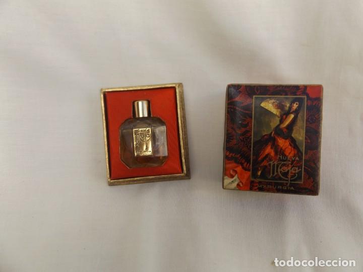 Miniaturas de perfumes antiguos: perfume con su caja - Foto 1
