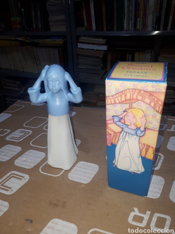Miniaturas de perfumes antiguos: SWEET DREAMS NI&Ntilde;A DESPEREZANDOSE PERFUME AVON NUEVO