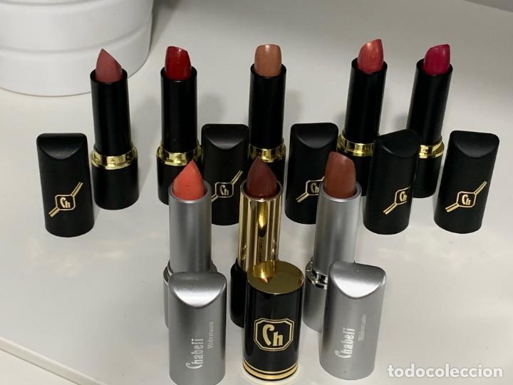 Miniaturas de perfumes antiguos: LOTE DE 290 barras de la labios - Foto 11