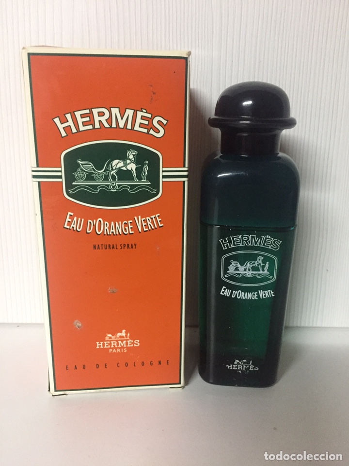 Miniaturas de perfumes antigos: Perfume, eau de toilette Orange Vert&eacute; de Herm&eacute;s. 100ml