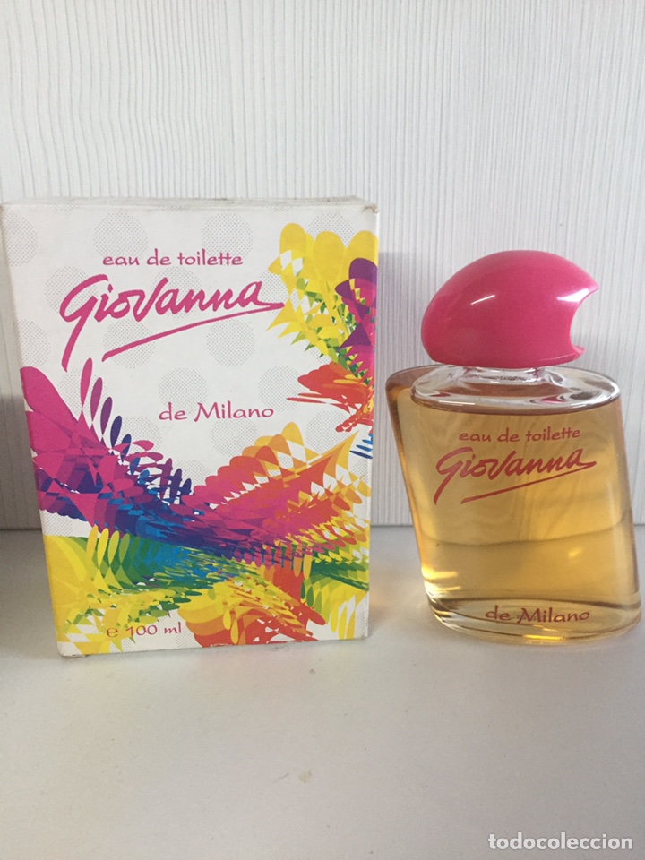 Miniaturas de perfumes antigos: Perfume, colonia Giovanna de Milano. Parera. 100ml.