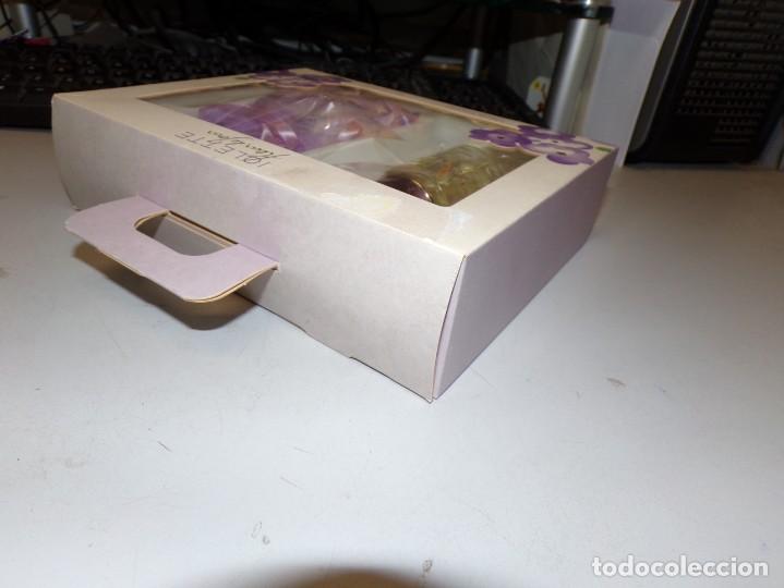 Miniaturas de perfumes antiguos: colonia violette heur de jour eau de toilette vaporisateur sels de bain nuevo resto tienda - Foto 6 - 322487823