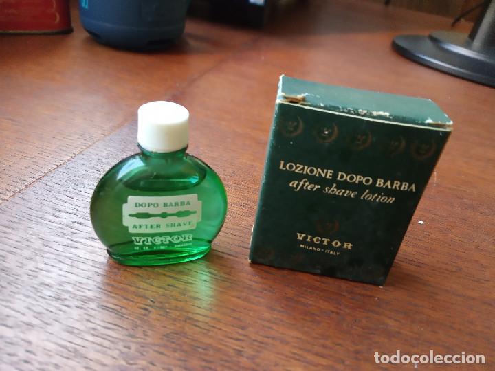 Miniature di profumi antiche: Miniatura After Shave Victor - Milano (con cajita)