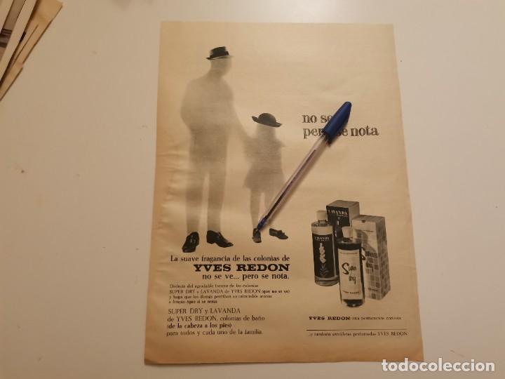 Miniature di profumi antiche: COLONIA PERFUME YVES REDON ANUNCIO PUBLICIDAD REVISTA A&Ntilde;O 1969 POSIBLE RECOGIDA EN MALLORCA