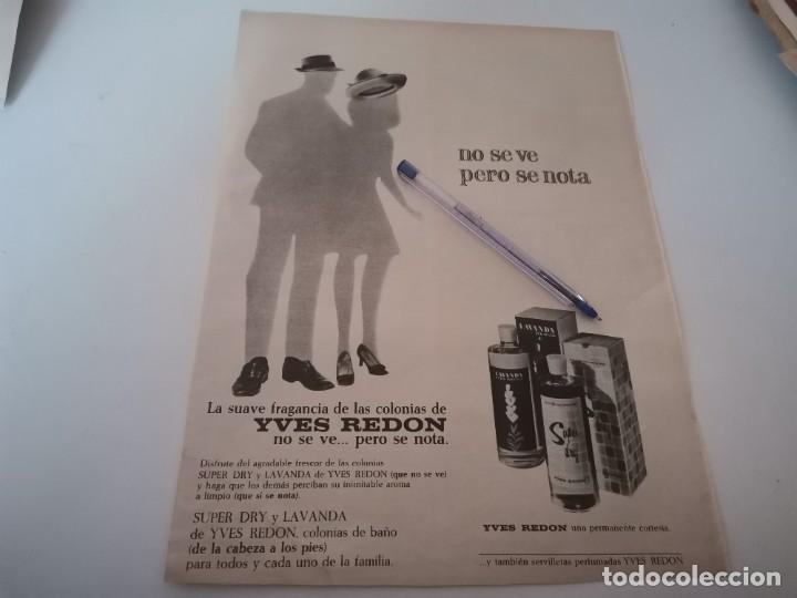 Miniature di profumi antiche: COLONIA PERFUME YVES REDON ANUNCIO PUBLICIDAD REVISTA A&Ntilde;O 1969 POSIBLE RECOGIDA EN MALLORCA
