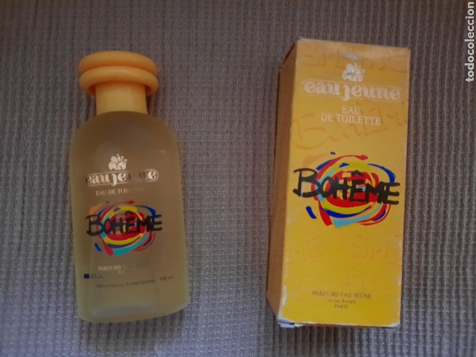 Miniaturas de perfumes antiguos: EAUJEUNE-BOHEME- 100ML. - Foto 1