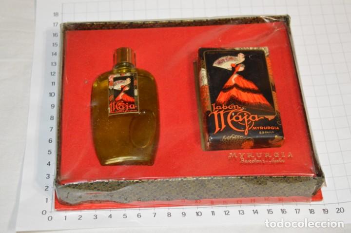 Miniaturas de perfumes antiguos: VINTAGE / Caja - Estuche de COLONIA / Jabón -- MAJA de MYRURGIA -- UNA AUTÉNTICA JOYA - ¡Mira fotos! - Foto 1 - 232368955