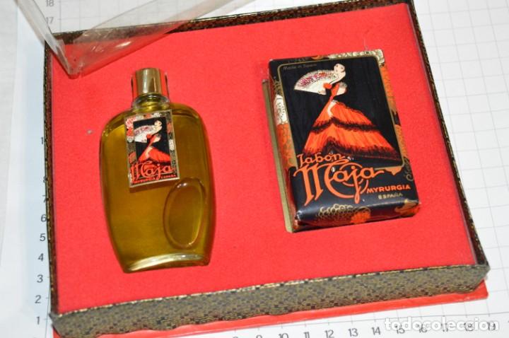 Miniaturas de perfumes antiguos: VINTAGE / Caja - Estuche de COLONIA / Jabón -- MAJA de MYRURGIA -- UNA AUTÉNTICA JOYA - ¡Mira fotos! - Foto 2 - 232368955
