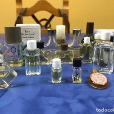 Miniaturas de perfumes antiguos: COLECCIÓN DE 19 MINI PERFUMES, VALENCIAGA, DIOR DIOR. Lote 234957555