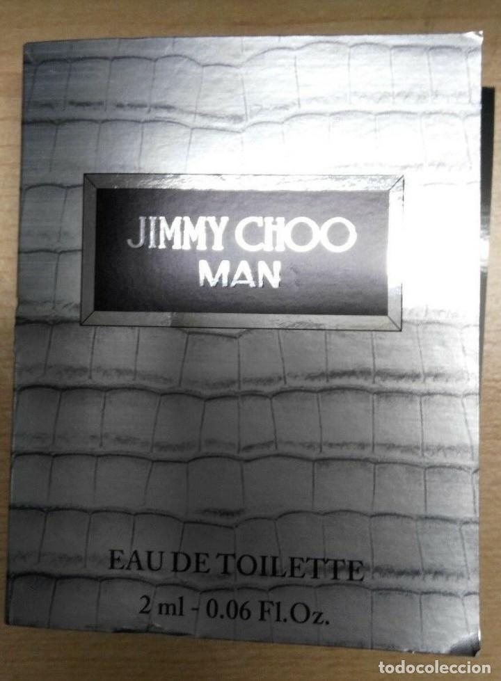 Miniaturas de perfumes antiguos: JIMMY CHOO MAN 2 ML. VIAL, SAMPLE - Foto 1