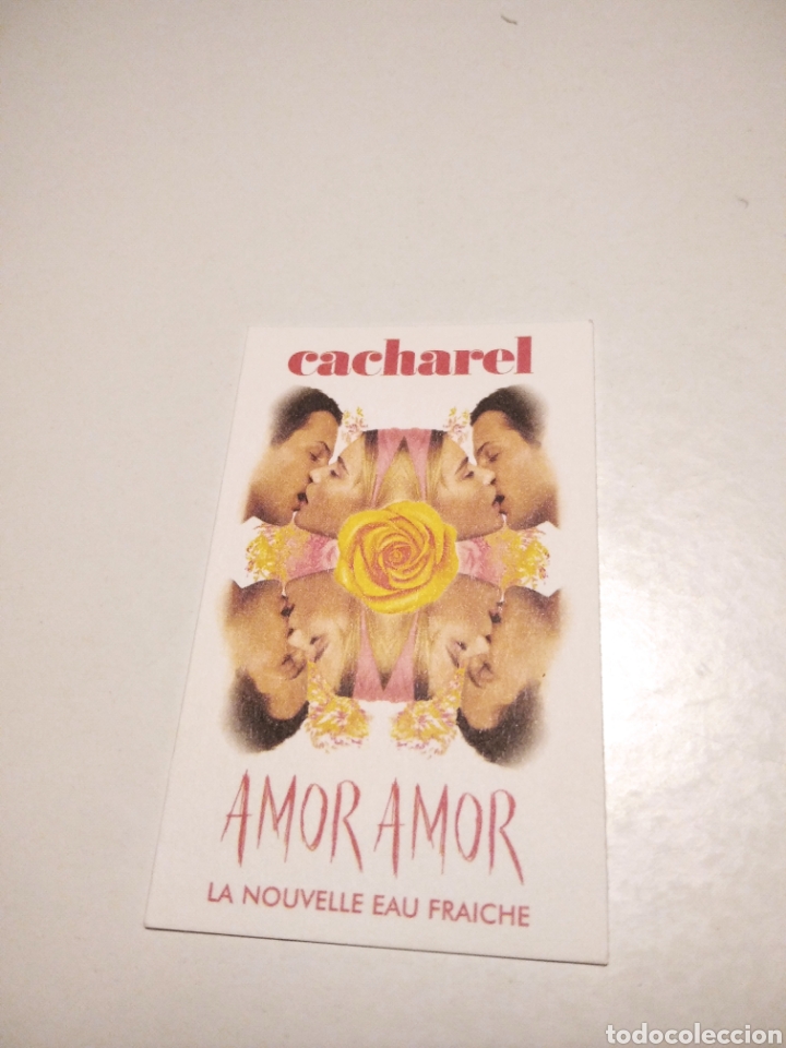 Miniature di profumi antiche: Mouillette cacharel AMOR AMOR