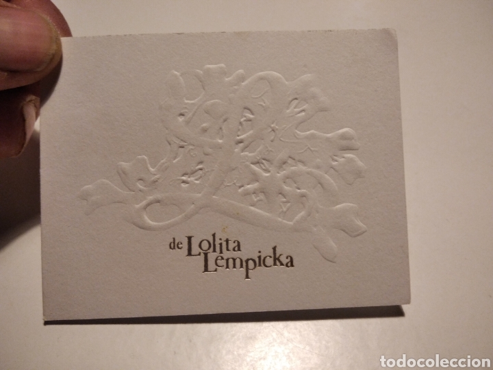 Miniature di profumi antiche: Mouillette de Lolita Lempicka
