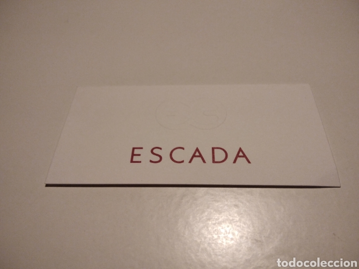 Miniaturas de perfumes antiguos: Mouillette ESCADA - Foto 1