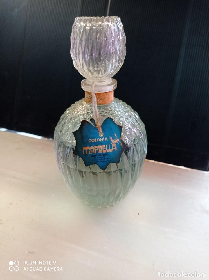 Miniaturas de perfumes antiguos: Antiguo perfume Marbella en precioso frasco sin abrir