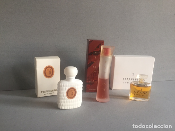 Miniaturas de perfumes antiguos: Miniaturas perfume Trussardi