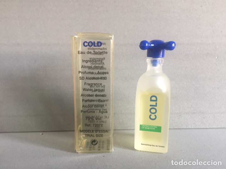 Miniaturas de perfumes antiguos: Miniatura perfume Benetton - Foto 1