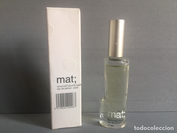 Miniaturas de perfumes antigos: Miniatura perfume Mat