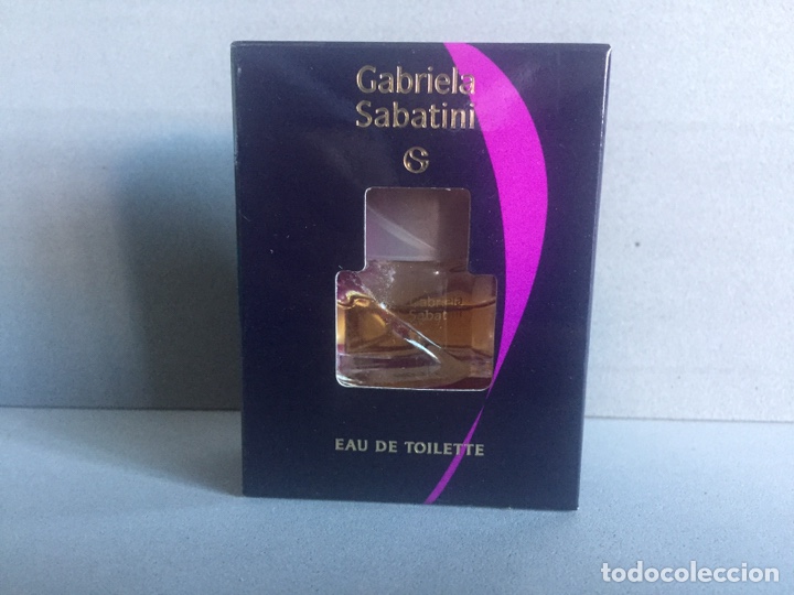Miniaturas de perfumes antigos: Miniatura perfume Gabriela Sabatinni
