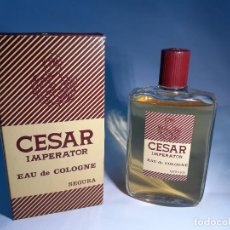 Miniaturas de perfumes antiguos: FRASCO DE COLONIA CÉSAR IMPERATOR DE SEGURA // SIN USO DE ANTIGUA PERFUMERÍA. Lote 242200365