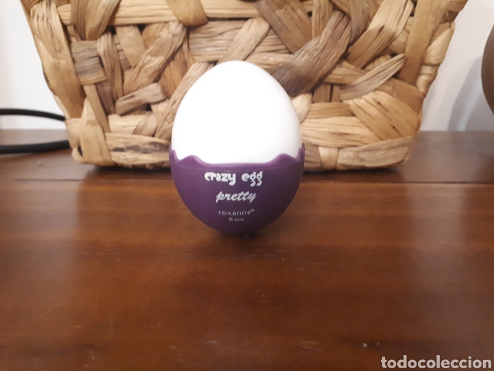 Miniaturas de perfumes antigos: Crazy Egg Pretty Roxanne frasco vac&iacute;o