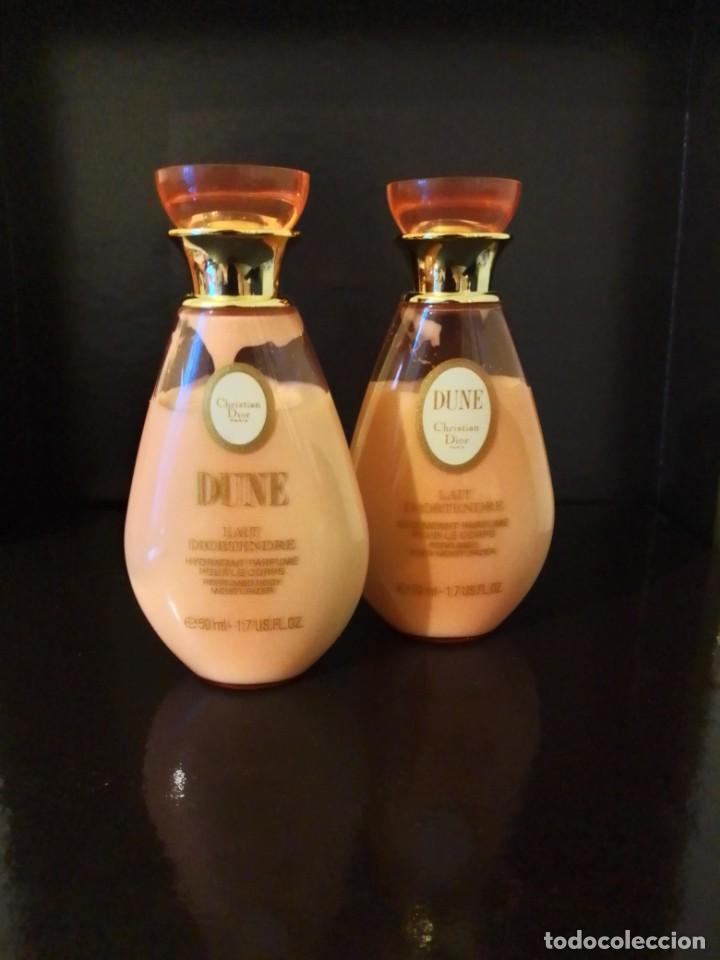 &Eacute;chantillons de parfums anciens: Christian Dior Dune. Leche perfumada.