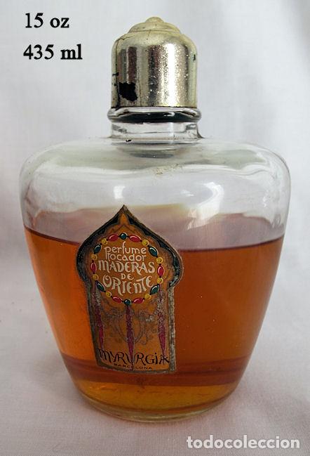antiguo frasco de perfume maderas de oriente. m - Buy Antique perfume  miniatures and bottles on todocoleccion