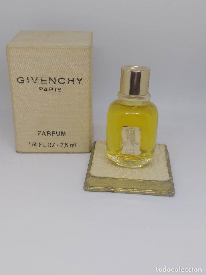 perfume ”le de” de givenchy perfume puro - Buy Antique perfume miniatures  and bottles on todocoleccion