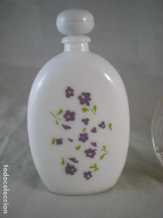 Miniaturas de perfumes antiguos: Lote 2 Perfumera de Pera + Botella Avon Lavender - Foto 2