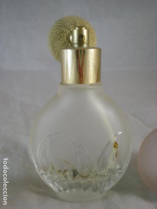 Miniaturas de perfumes antiguos: Lote 2 Perfumera de Pera + Botella Avon Lavender - Foto 3