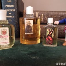 Miniaturas de perfumes antiguos: LOTE MYRURGIA HIDALGO PROMESA/BRILLANTINA MAJA. Lote 251530465