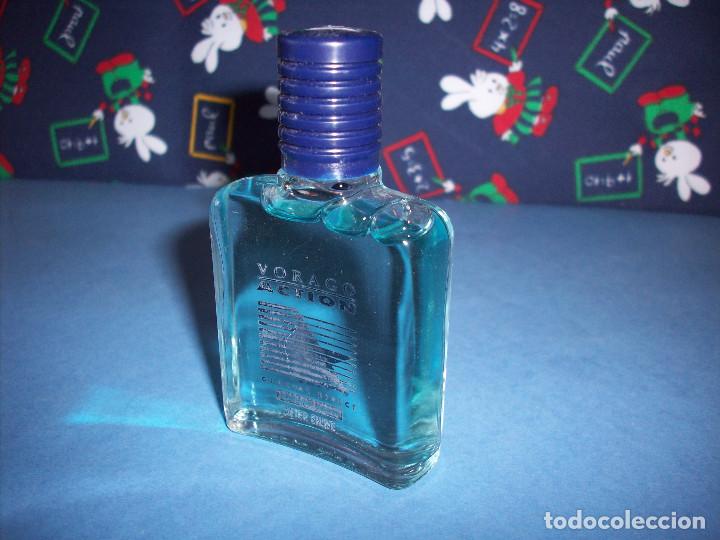 Miniaturas de perfumes antiguos: vorago action after shave 10ml - Foto 1